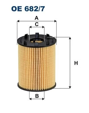 Alyvos filtras FILTRON OE682/7