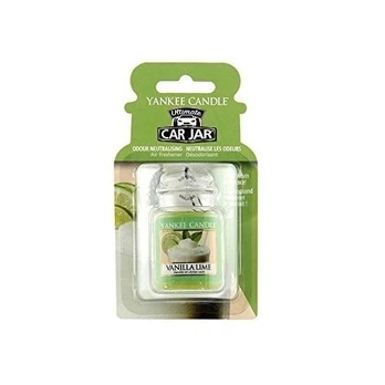 Automobilio kvapas Yankee Candle Car Jar Ultimate Vanilla Lime