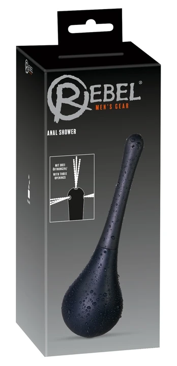 Seven creation Rebel Anal Shower Black Analinis dušas
