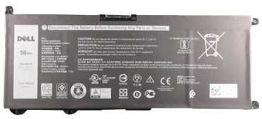 Bateria Dell 56Wh Lithium Ion Nešiojamas kompiuteris