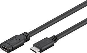 Ostatní USB-C extension cable (USB 3.1 generation 1), C/M - C/F, 1m kaina