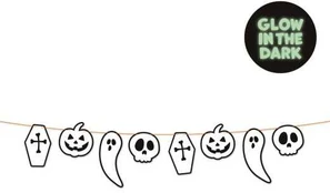 Globos Europe Bv Halloween Boo guirlande, 2 m