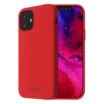 So Seven Apple iPhone 12 Mini silikoninis dėklas Red