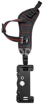 JJC HS PRO1P Hand Grip Strap (incl quick release U plate voor video) Red