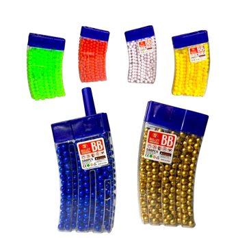 BB 6mm plastikinės kulkos ragelyje - Airsoft ginklams 500vnt