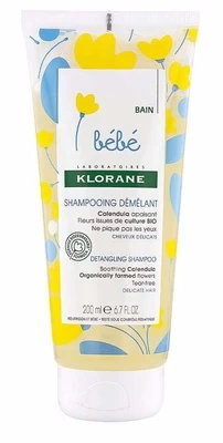 Šampūnas Klorane Baby Detangling Shampoo, 200 ml
