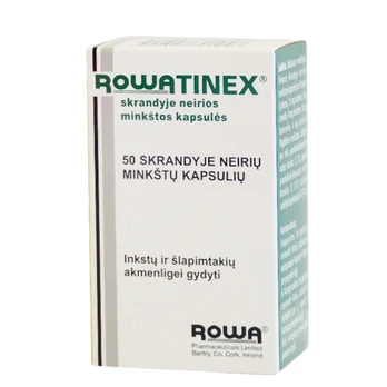 Rowatinex kapsulės, minkštos, N50
