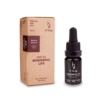 H Drop Wonderful Life 30% CBD Kanapių Aliejus