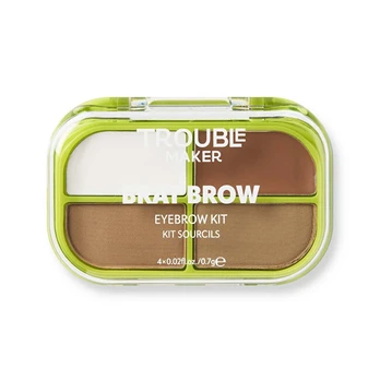 Trouble Maker - Brat Brow Eyebrow Kit - Medium Brown