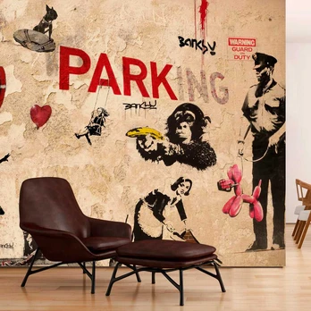 Artgeist Fototapetas - [Banksy] Range of Variety