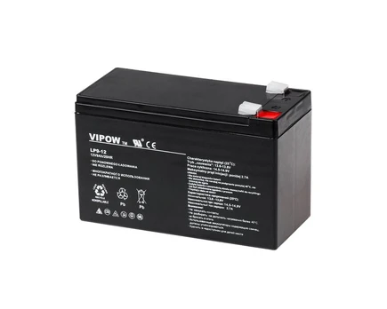 "vipow" 12v 9ah gelio akumuliatorius