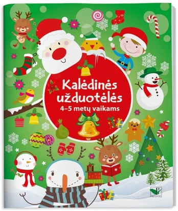 Kalėdinės užduotėlės 4–5 metų vaikams