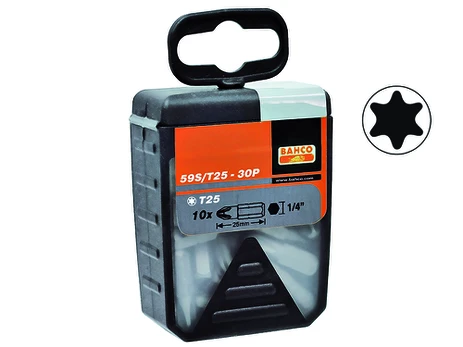 Antgaliai TORX T15 25mm 30vnt. dėžutė