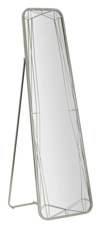 Pastatomas grindų veidrodis Silver, 46 × 153 × 2 cm