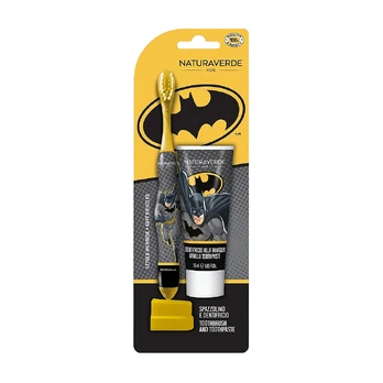 Naturaverde Batman Toothbrush + Toothpaste 25ml Dantų pasta
