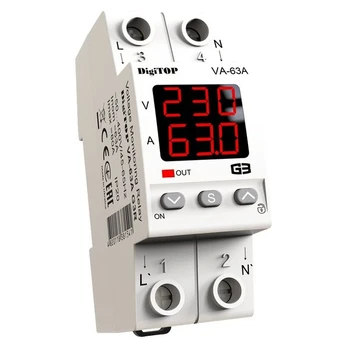 Įtampos rele DigiTOP VA-63A G3R 1 vnt.