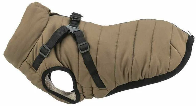 Trixie Pirou winter harness coat, S: 40 cm, sand