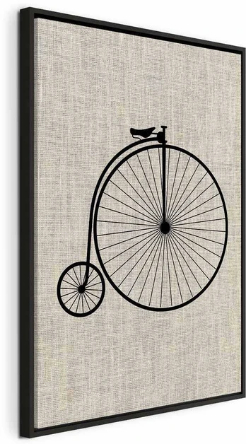 Artgeist Paveikslas - Vintage Bicycle (1 Part) Vertical