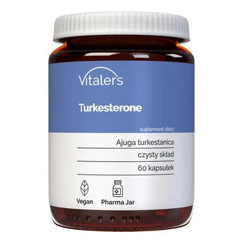 Vitalers - Turkesteronas 500 mg 60 kapsulių