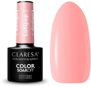 Claresa Soak Off UV/LED Lollipop lakier hybrydowy 3 5g kaina
