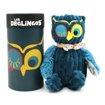 DEGLINGOS pliušinis žaislas dėžutėje - pelėda, 32135B