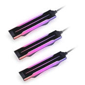 Lian Li UNI FAN P28 Side ARGB Strip, 3er Pack - juodas kaina