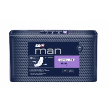 SENI įklotai vyrams Man Super Level 5, 15 vnt.