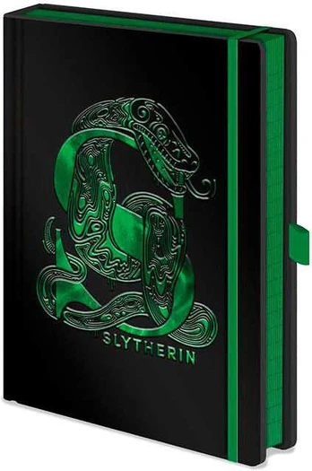 Pyramid Harry Potter Slytherin premium A5 notebook