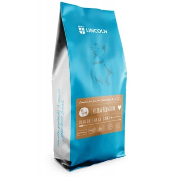 LINCOLN Ultra premium Junior Large Lamb - sausas šunų ėdalas - 12 kg