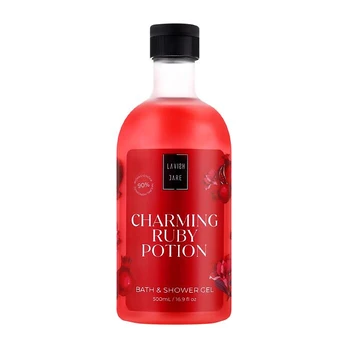 LAVISH JARE CHARMING RUBY POTION vonios ir dušo želė, 500 ml