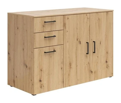 Komoda MultiDo, 120x52x83 cm, balta