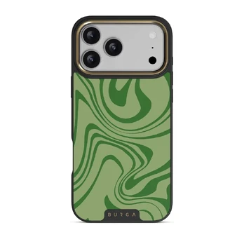 Funky Sensation - iPhone 17 Pro Max Case, Elite Dark (MagSafe) / Gold