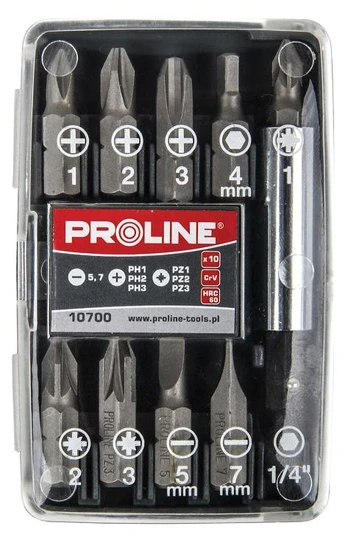 Proline Pro-Line Bity 1/4" 10 vnt. - 10700