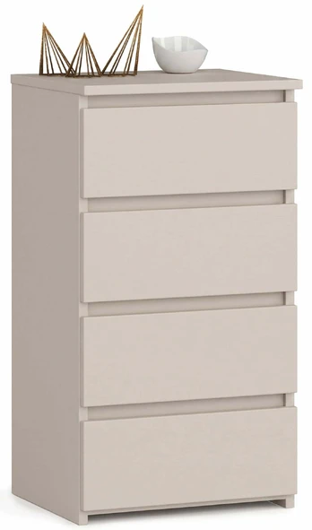 Komoda Akord CL4 PK, kašmyro sp., 74 cm x 40 cm x 35 cm