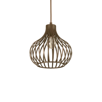 Pakabinamas šviestuvas Ideal Lux Suspended lamp with 1 light ONION, E27, chrome
