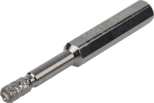 Wolfcraft Deimantinis plytelių grąžtas 6 mm Wolfcraft, paduotas parafinu