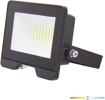 20W LED prožektorius MH, juodas, 4000K, IP65