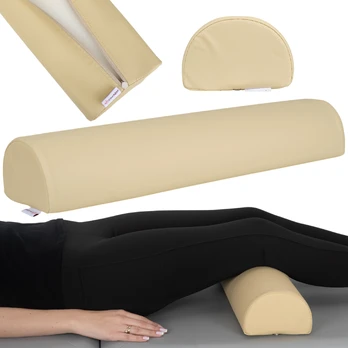 Pusvolelis 60x15x10 cm COMFY BASE K533, smėlio spalvos