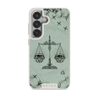 Libra - Samsung Galaxy S25 Plus Case, Elite Light (Magnetic) / Silver / Turquoise