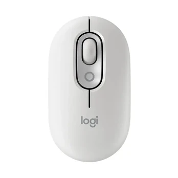 Wireless Mouse Logitech POP Emoji, white