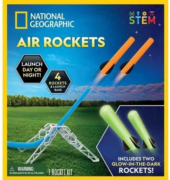 National Geographic Air Foam Rocket