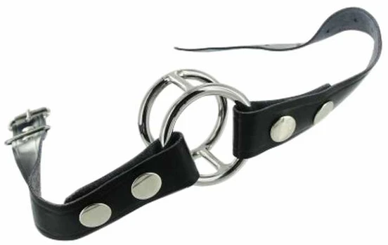 Xr Brands Master Series Deep Throat Gag Stainless Steel Adjustable Ring System