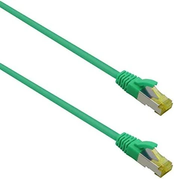 Helos ultra flex patch kabelis S/FTP Cat 6a TPE žalias 25,0m