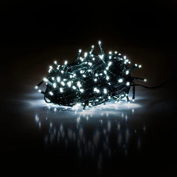 Kalėdų žiburiai Retlux 500 LED balta šalta