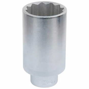 Dvylikakampė galvutė ilga 1/2" 32mm, KS Tools
