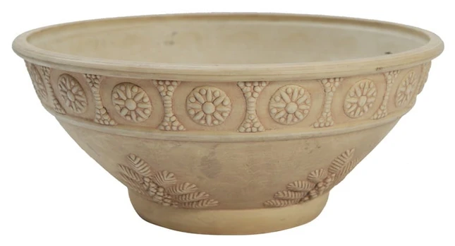 Vazonas Domoletti 09G60, spw, Ø 60 cm, rudas/smėlio ruda
