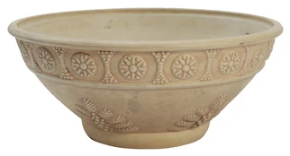 Vazonas Domoletti 09G60, spw, Ø 60 cm, rudas/smėlio ruda kaina