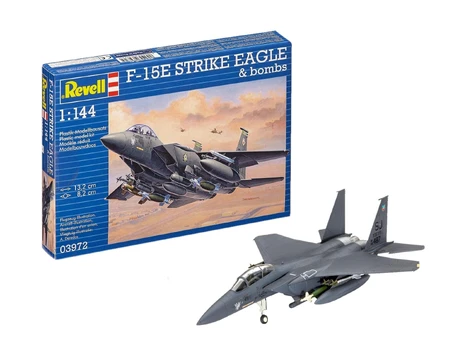 Revell - F-15E Strike Eagle & Bombs, 1/144, 03972