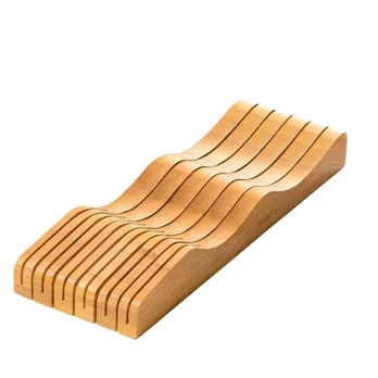 bambuko peilių dėklas