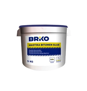 Bituminė mastika Briko, 5 kg, balta